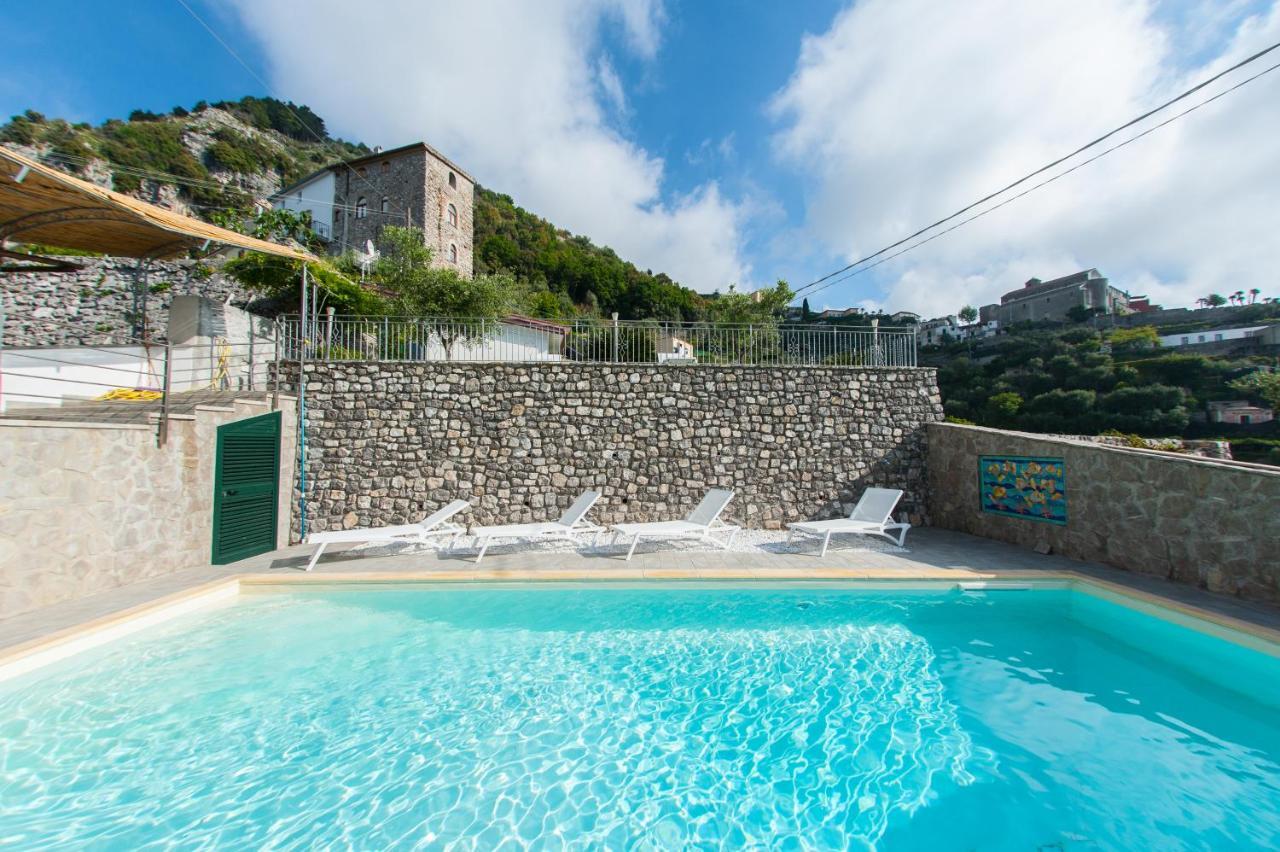 Lo Smeraldo Private Pool Villa Ravello By Elodeagroup Scala Exterior foto